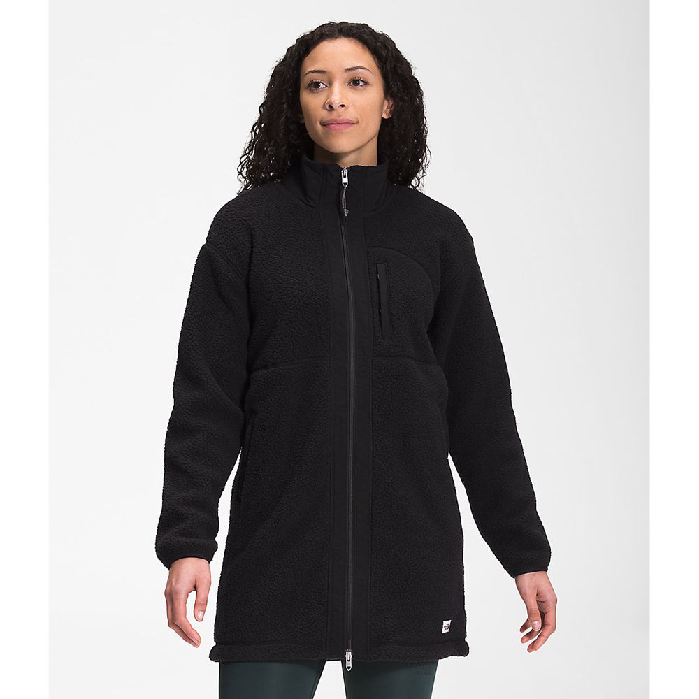 The North Face Fleece Womens Australia - The North Face Cragmont Fleece Black (TPW-137268)